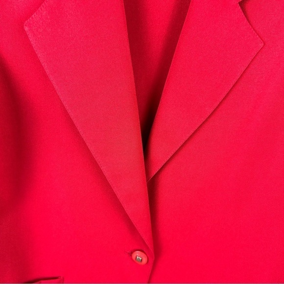 Vintage Tradition Classic Red Blazer Jacket Retro Size 10 - Picture 6 of 13
